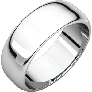 7mm Half Round Band