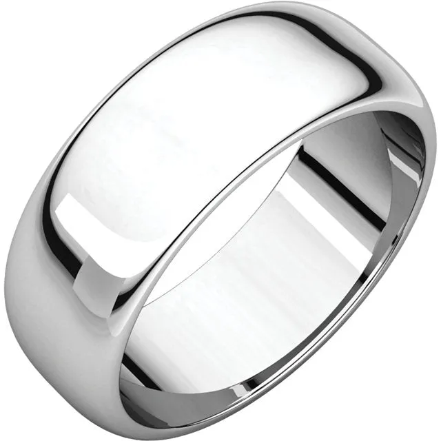 7mm Half Round Band