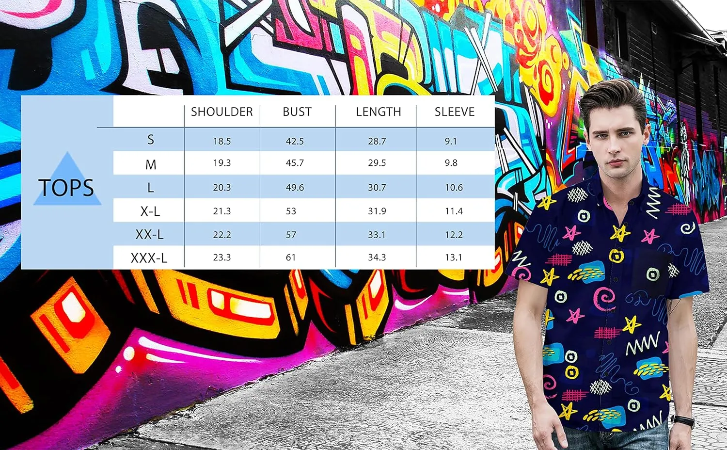 80s Shirts for Men 80s Shirt 90s Shirt Retro Casual Button-Down Shirts Hawaiian Shirt Disco Shirt Beach Shirts