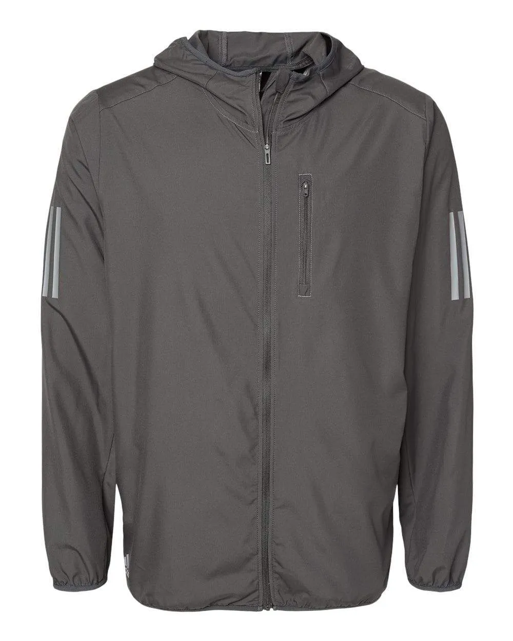 adidas - Men's Hooded Full-Zip Windbreaker