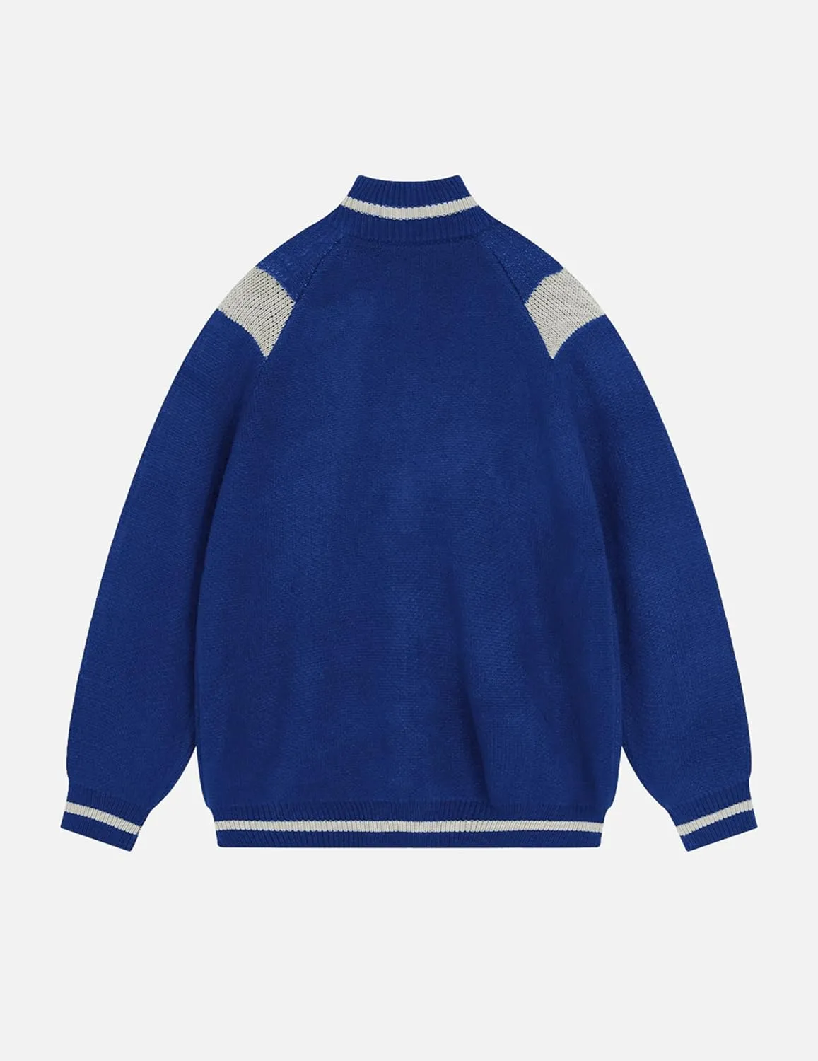Aelfric Eden Cardigan Sweaters for Women Full Zip Oversized Cardigans 2024 Contrast Color Knit Sweater Coat