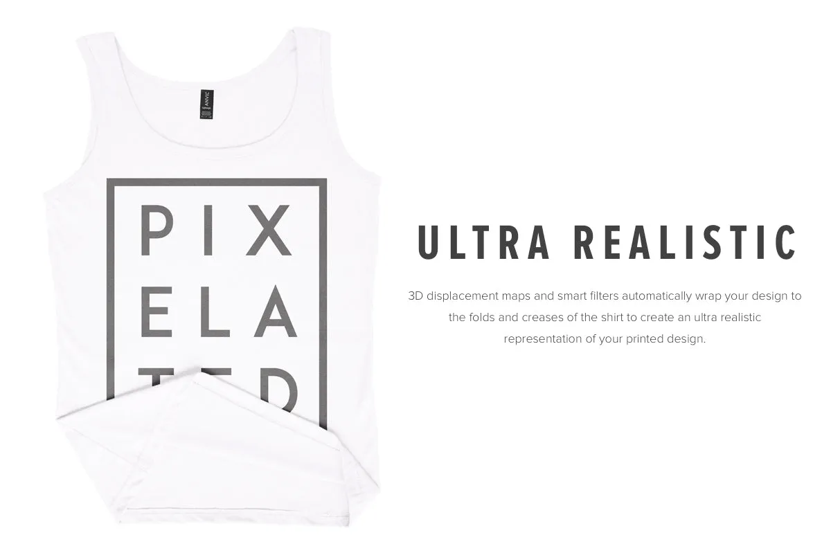 Anvil Knitwear 882L Women’s Lightweight Tank Mockups
