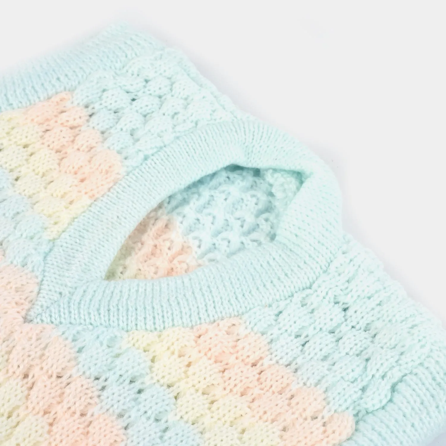 Baby Woolen Inner Wear Sweater-Green 9M 