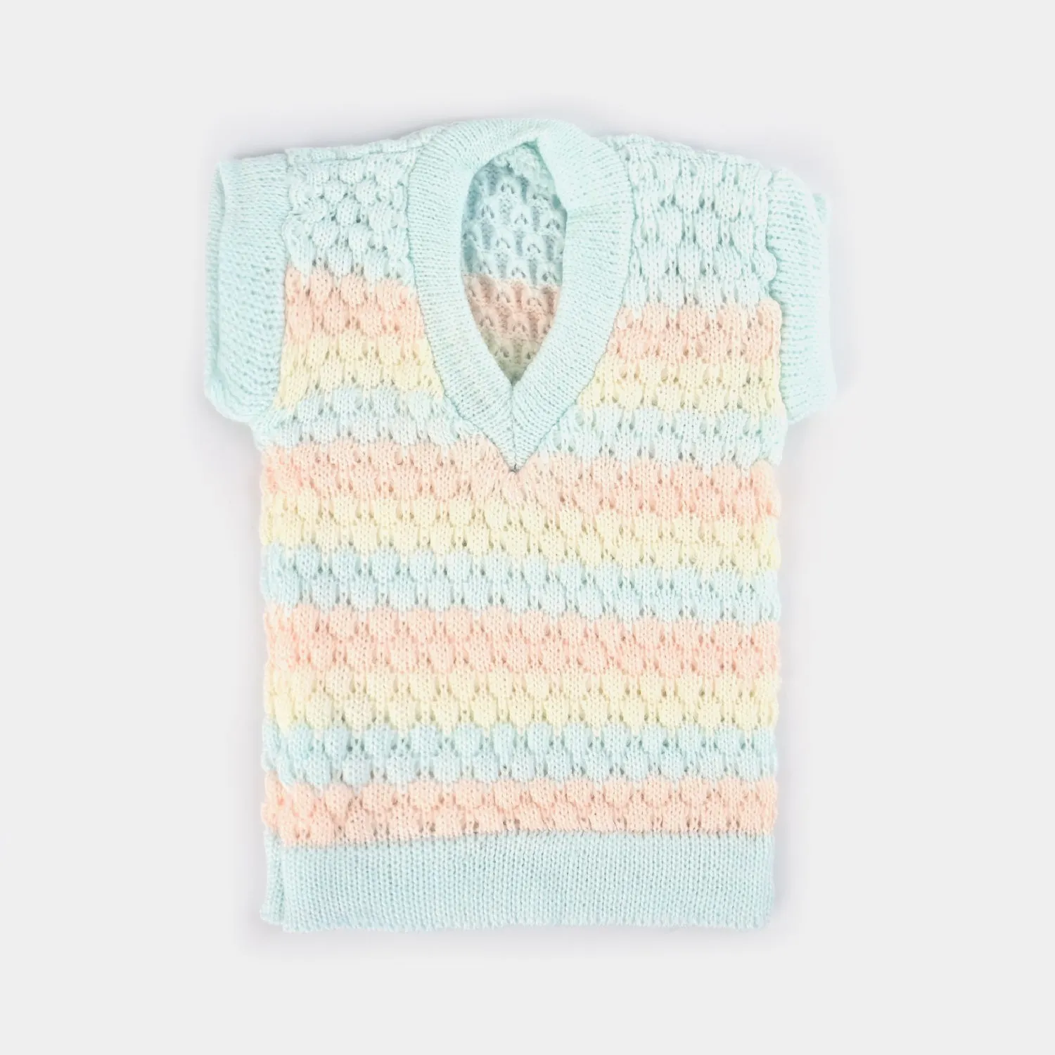 Baby Woolen Inner Wear Sweater-Green 9M 
