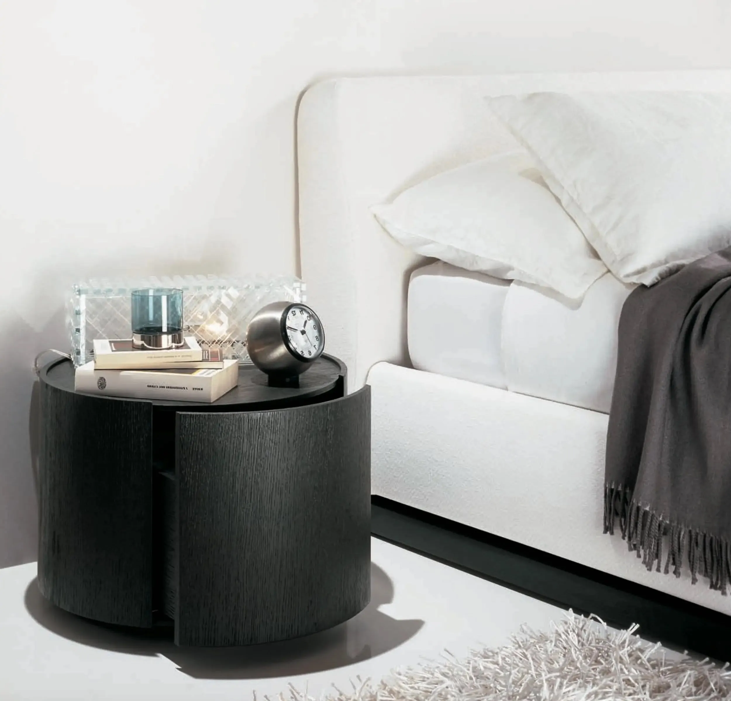 Ball - 2-Drawer Night Table (FLOORMODEL SAG HARBOR SHOWROOM)