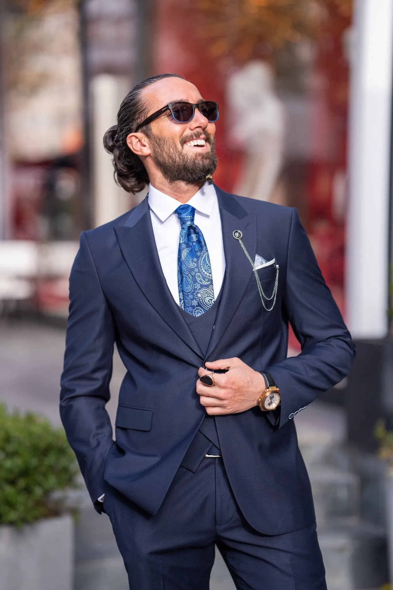 Banff Navy Blue Suit