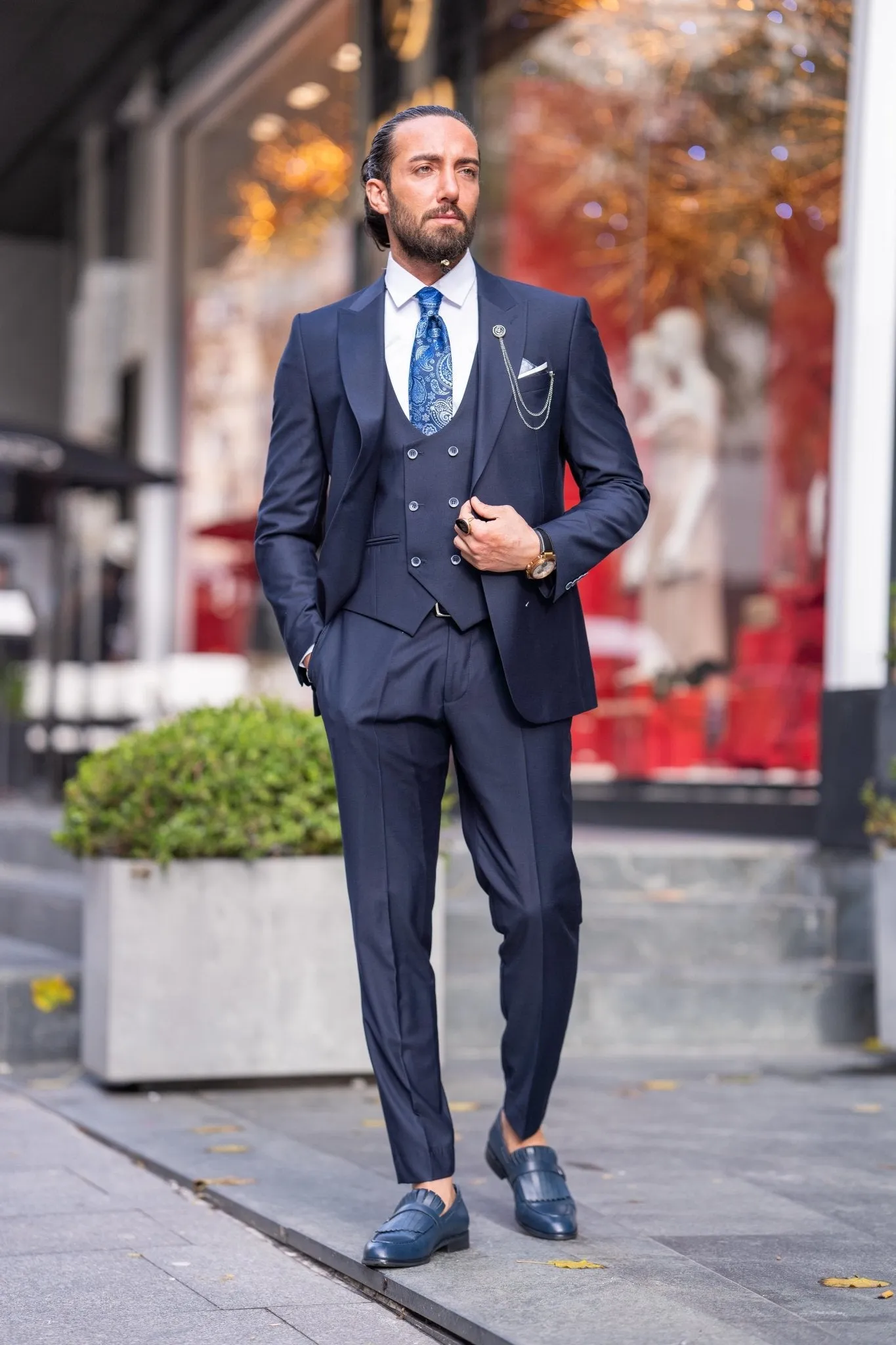 Banff Navy Blue Suit