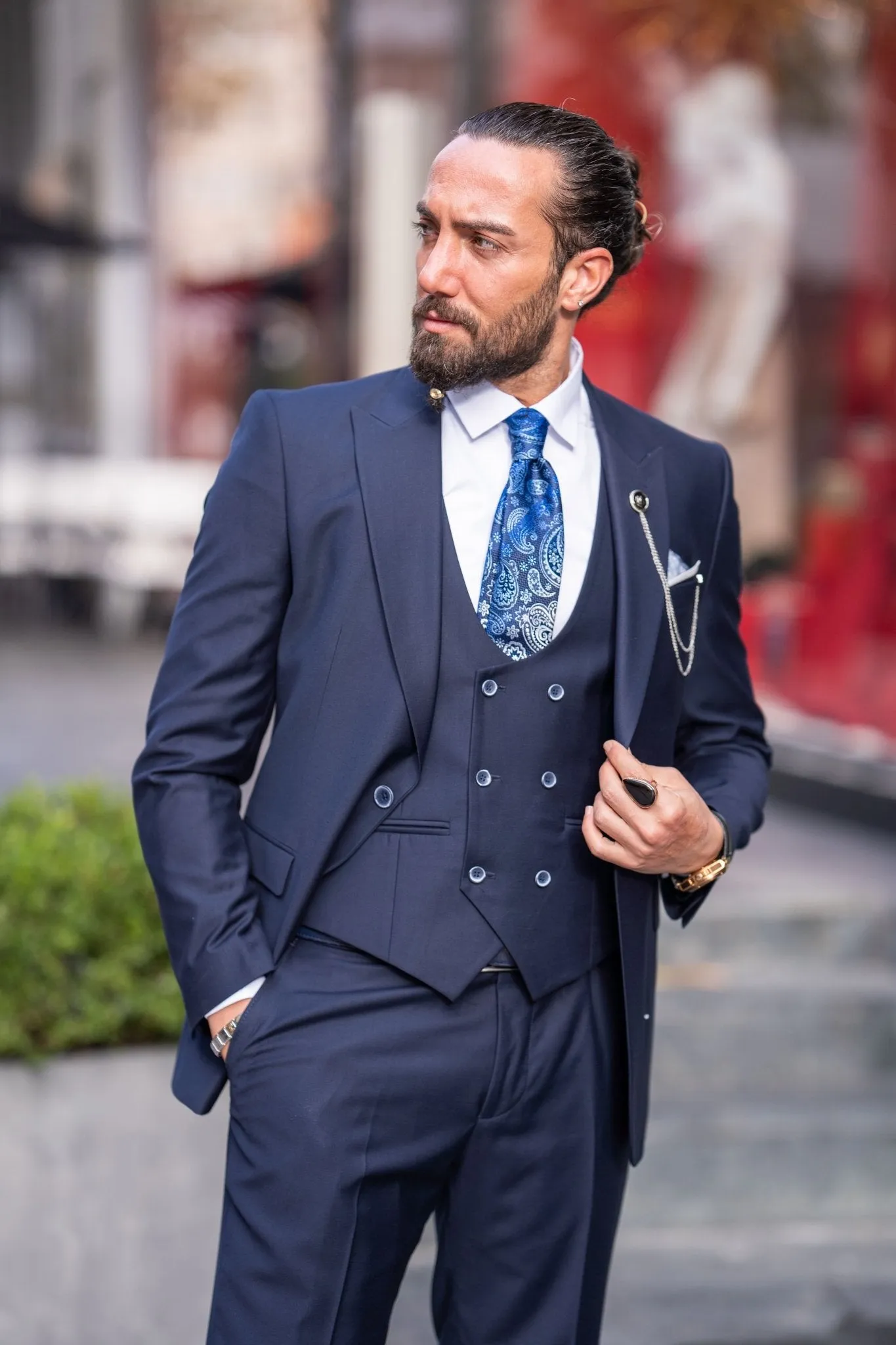 Banff Navy Blue Suit