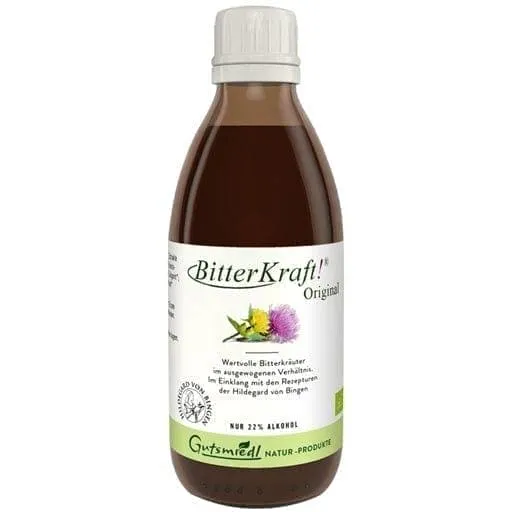 Bloating, Feeling full quickly, full feeling acid reflux, BITTERKRAFT Original