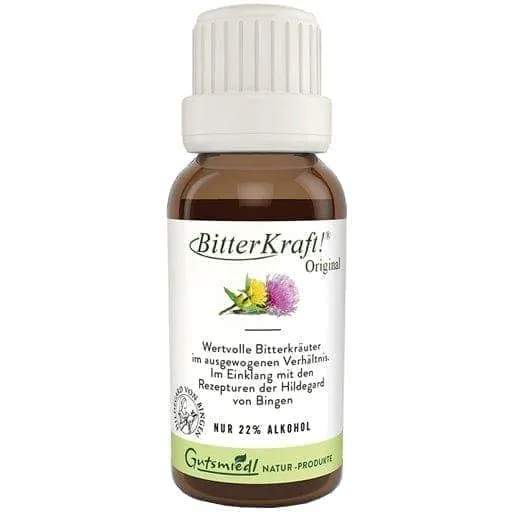 Bloating, Feeling full quickly, full feeling acid reflux, BITTERKRAFT Original
