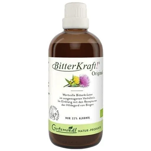 Bloating, Feeling full quickly, full feeling acid reflux, BITTERKRAFT Original