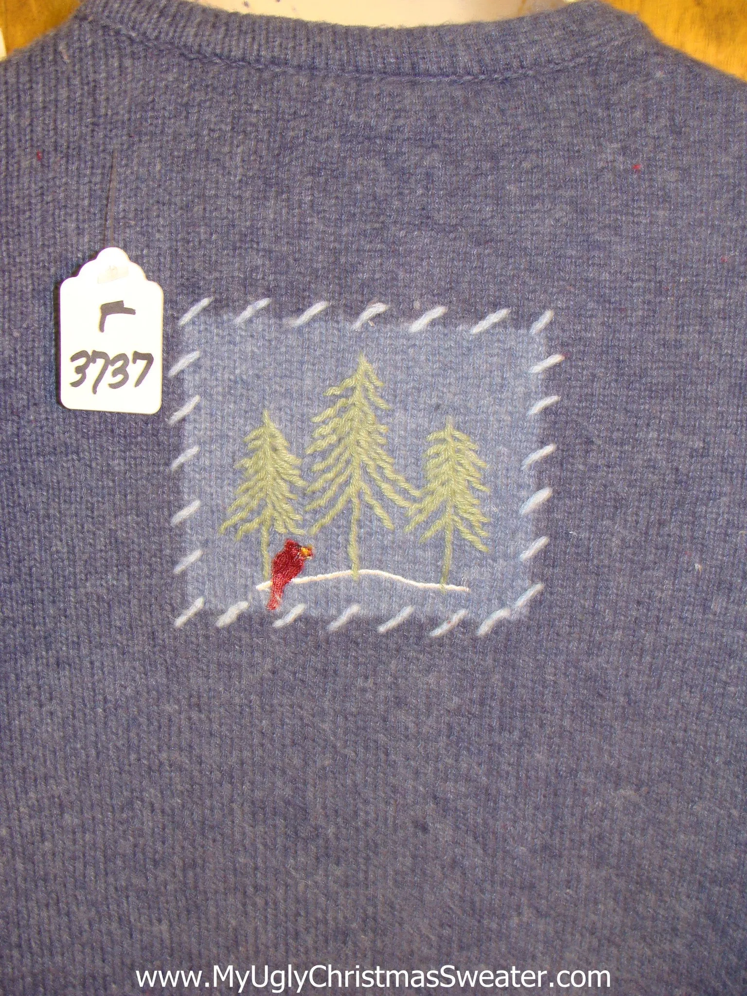 Blue 2sided Ugly Christmas Jumper