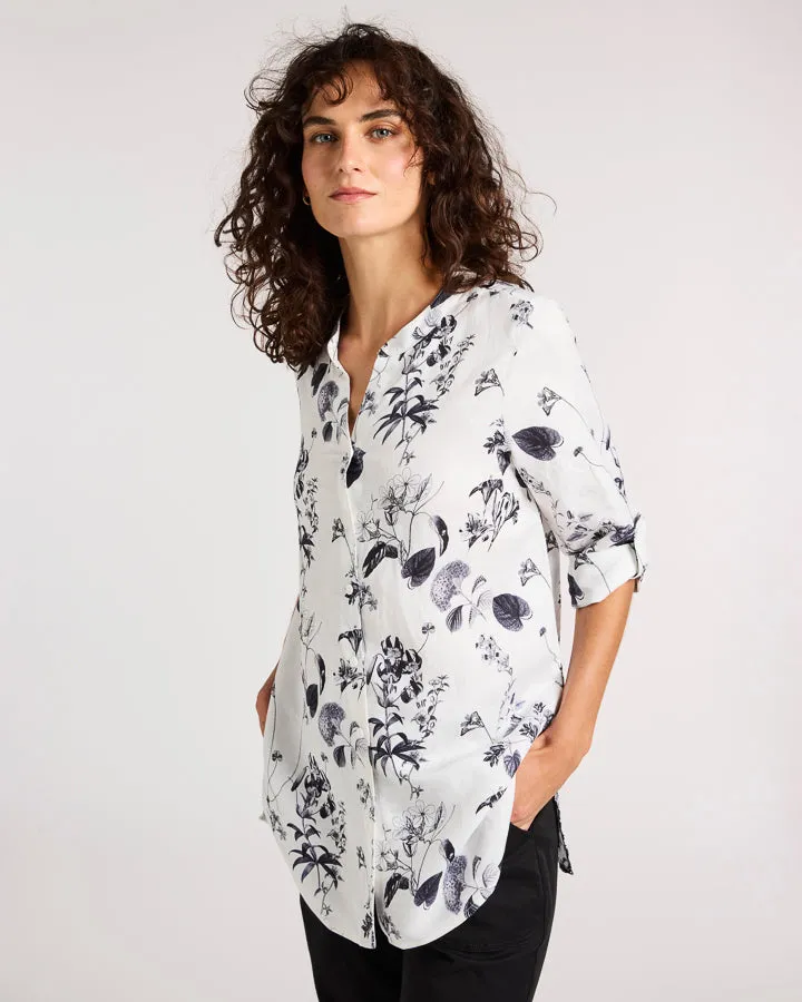 Botanical Print Shirt YT25S4194 by Yarra Trail
