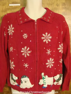 Cheap Ugly Christmas Jumper with Pills