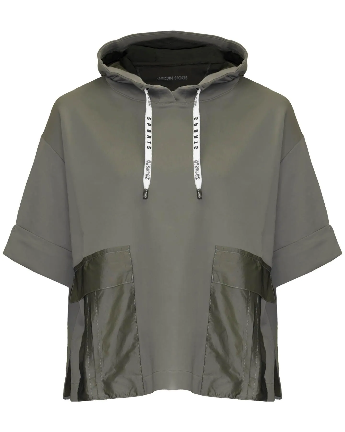 Cropped Hooded Sweatshirt