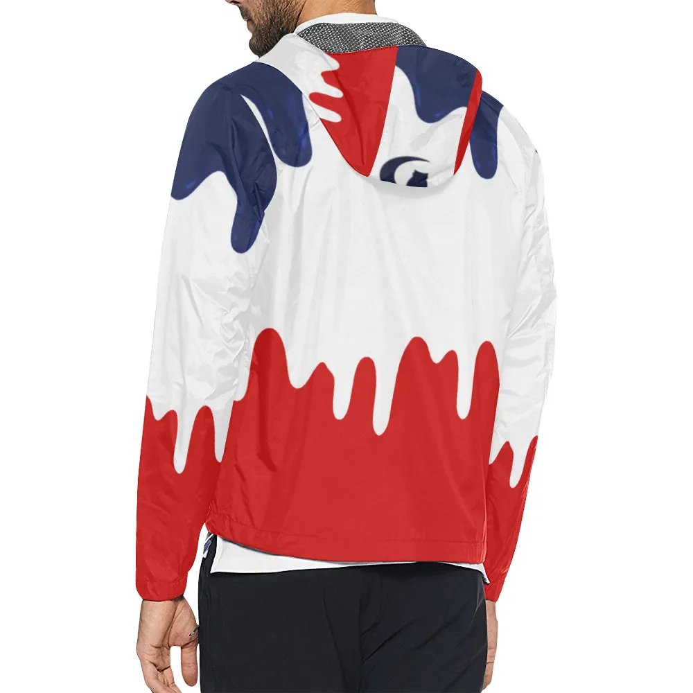 DRIPPIN WATER All Over Print Windbreaker for Unisex