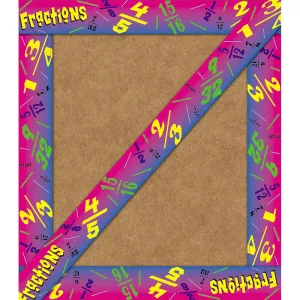 Fractions Straight Borders