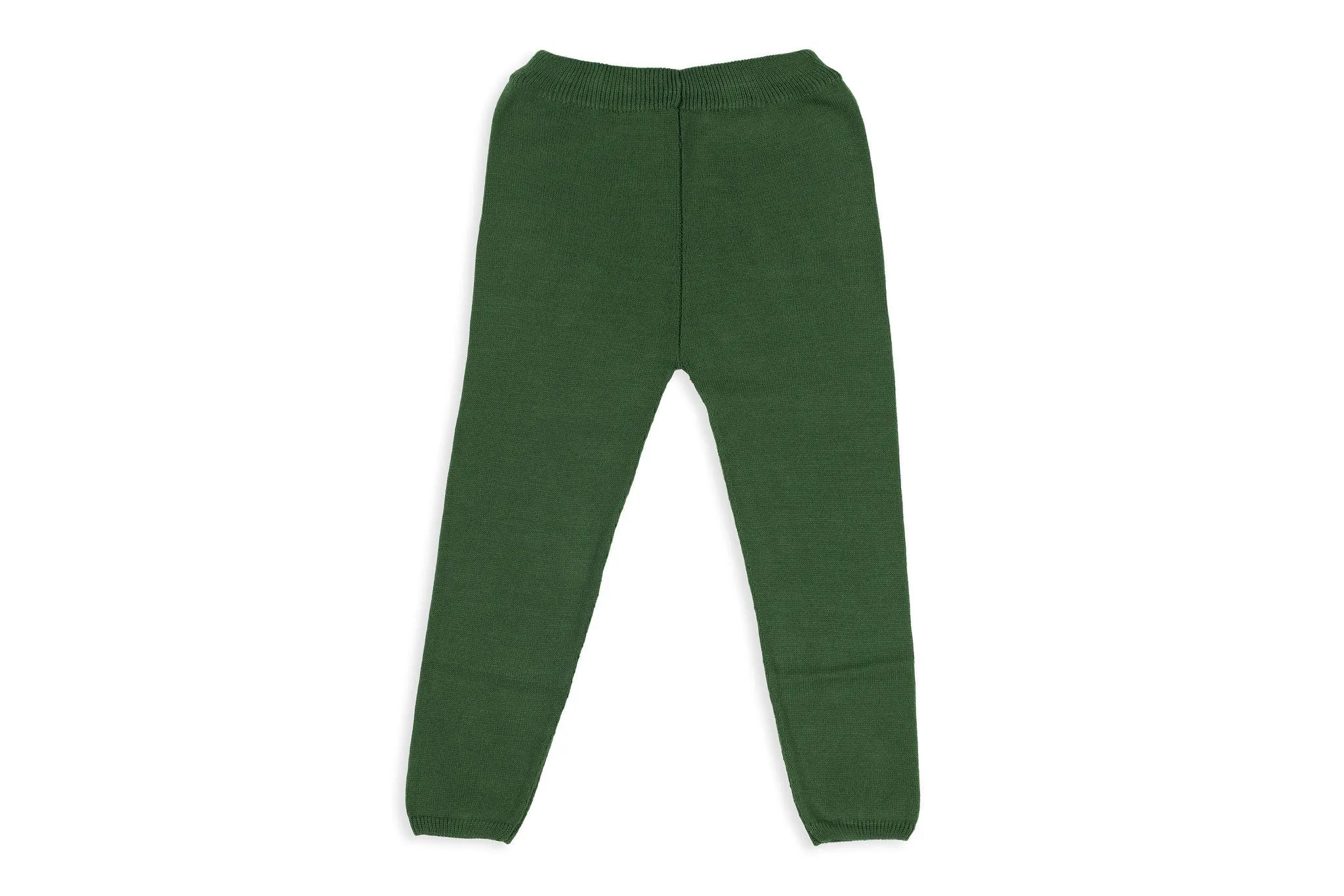 Green Striped Two-Piece Knit Set