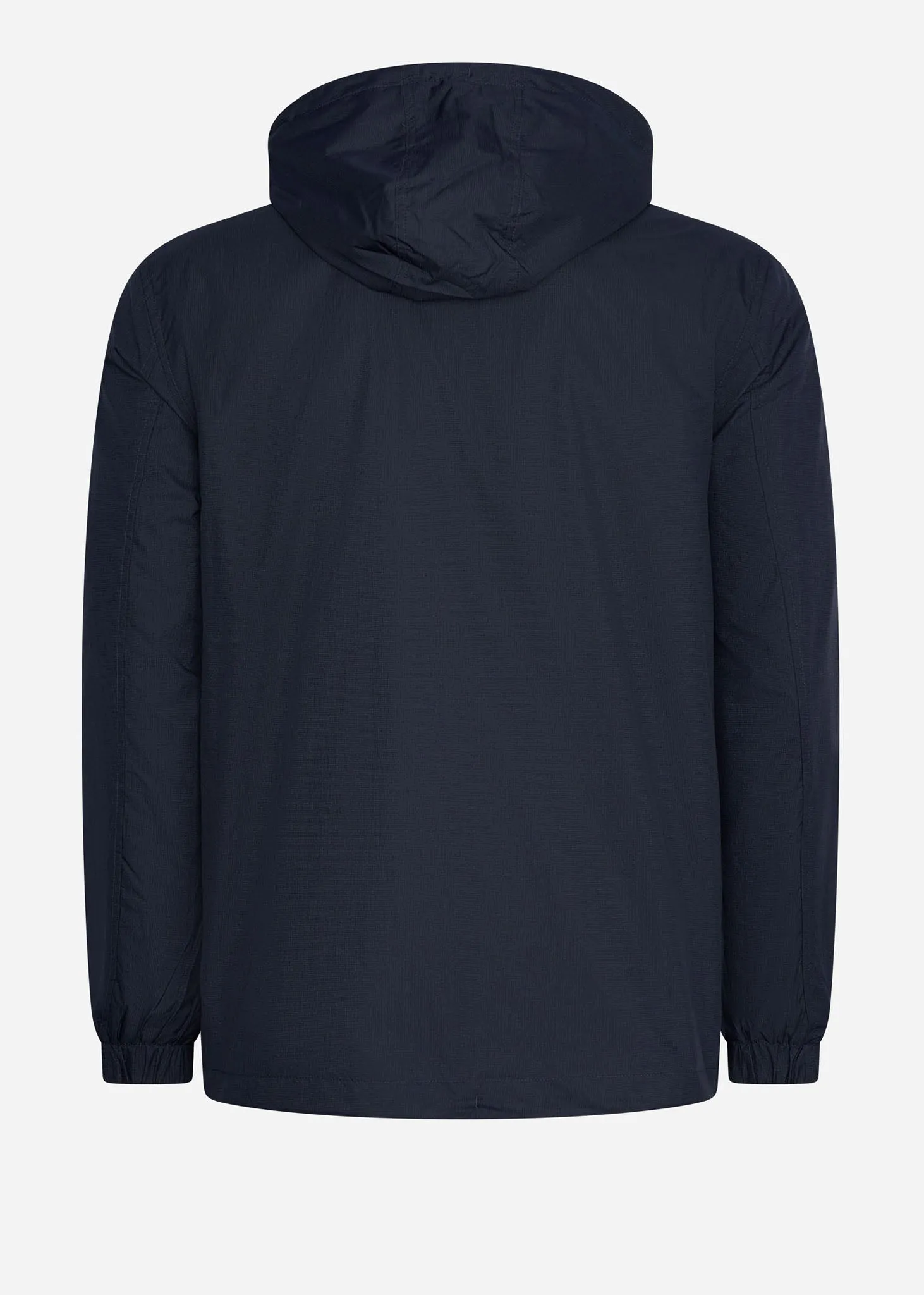 Half zip hooded cagoule - navy