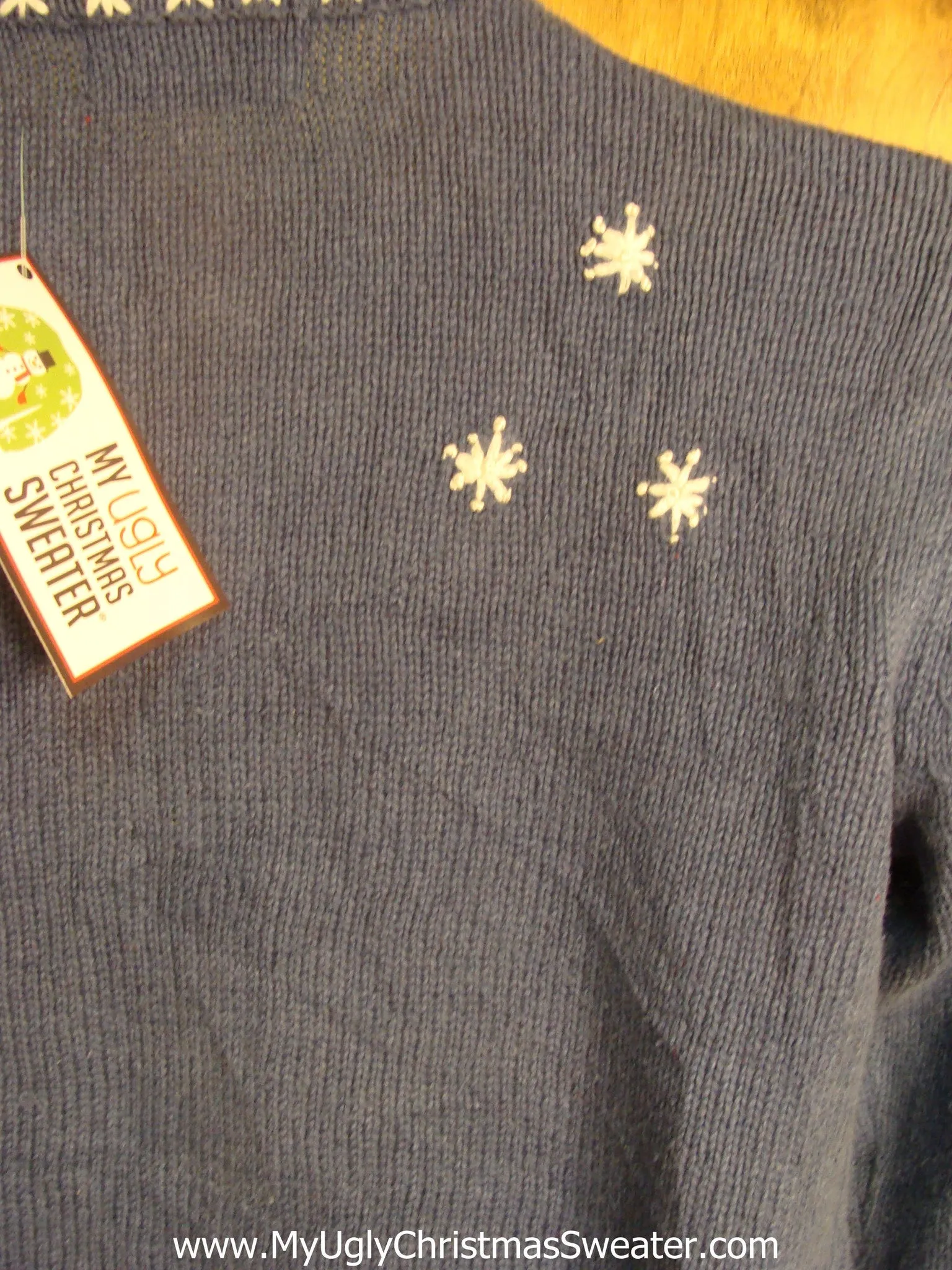 Holiday Snowmen and Penguins Ugly Christmas Sweater