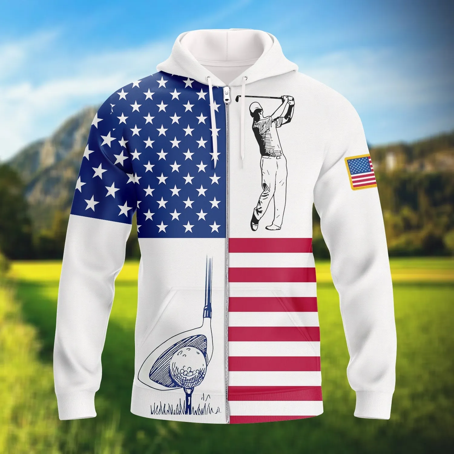 Jesus Save My Savior Golf Therapy 3D Sweatshirt Hoodie, Christmas Shirt for Golfer