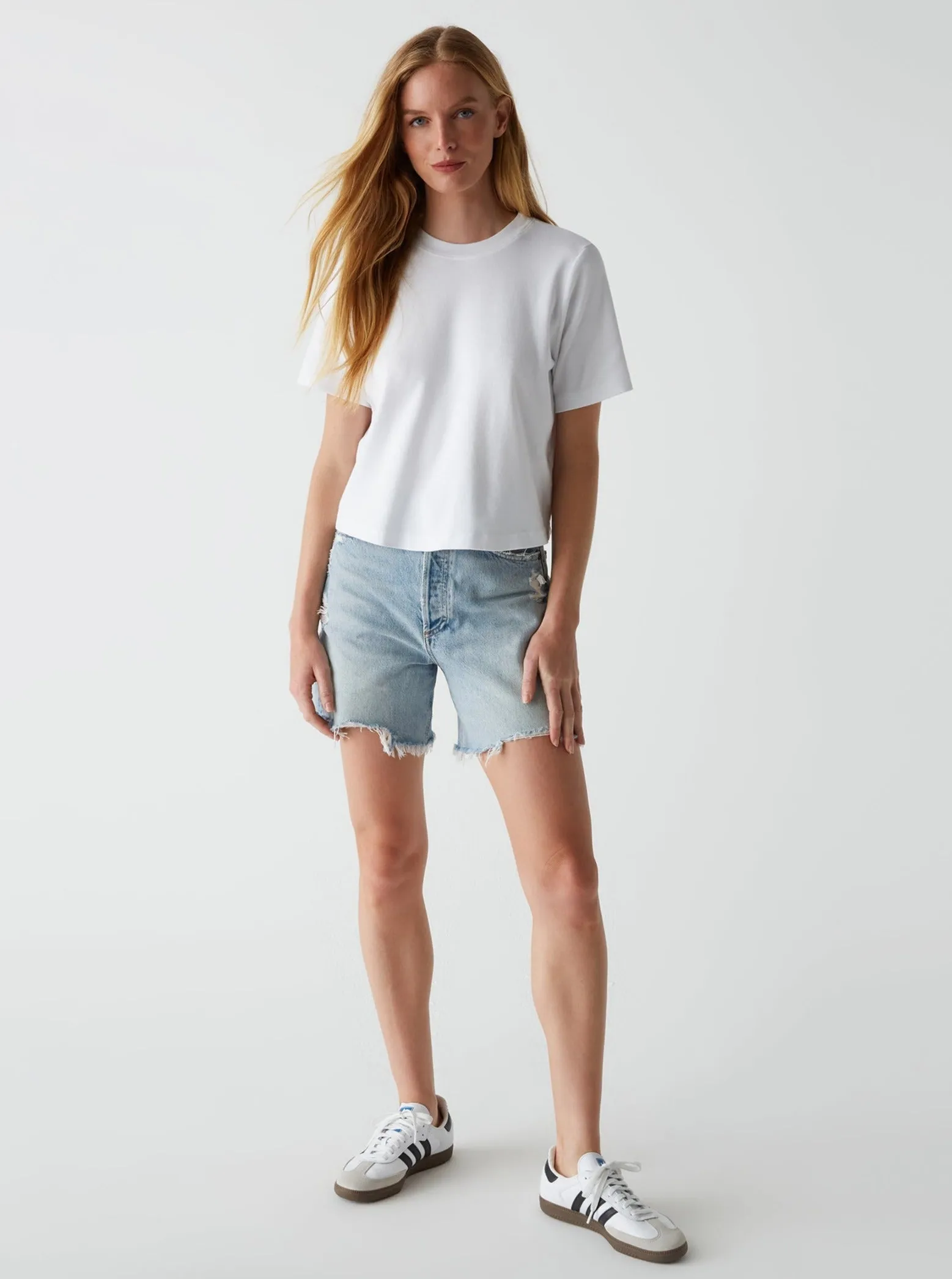 Kona Crew Neck Tee - White