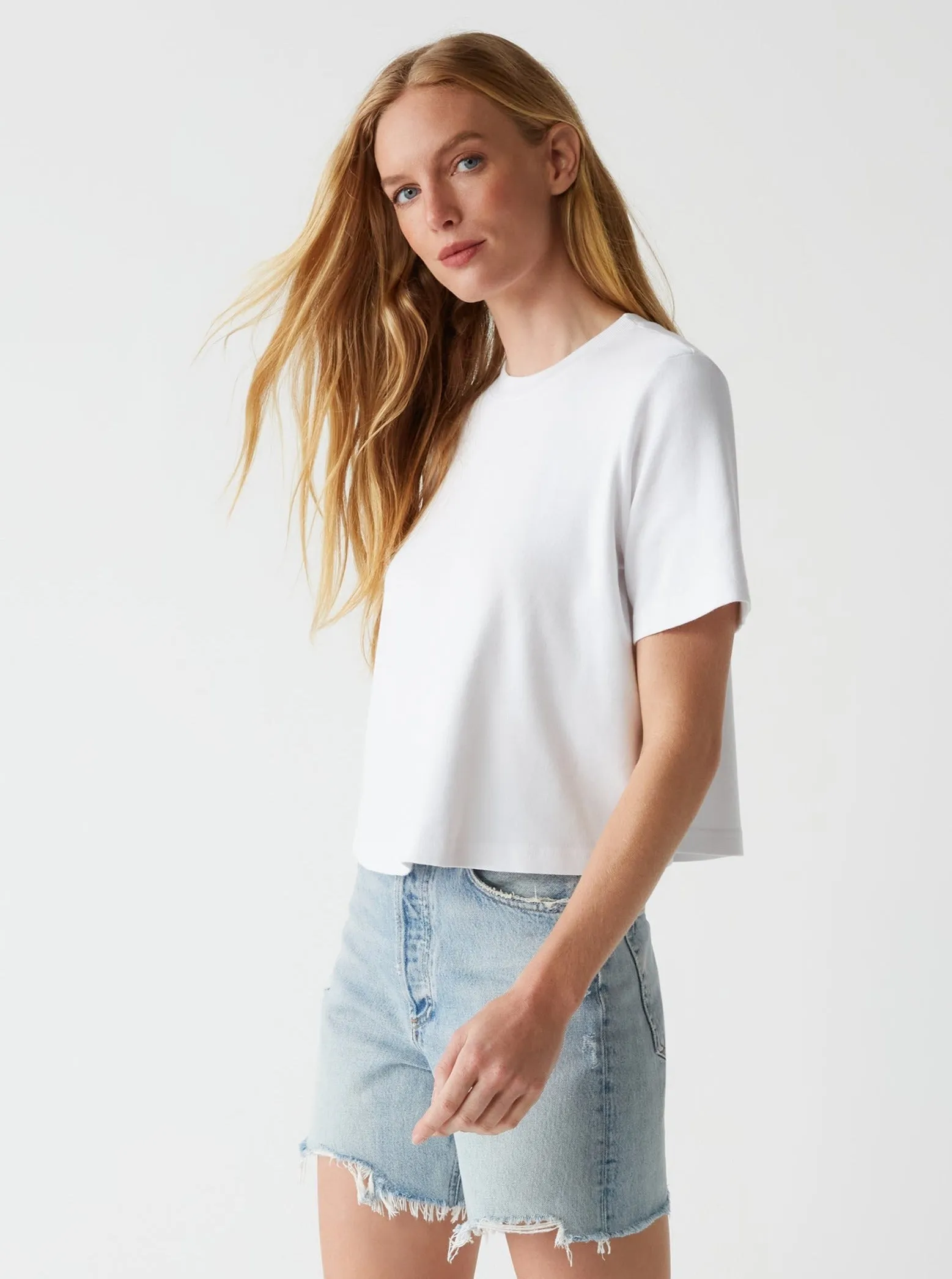 Kona Crew Neck Tee - White