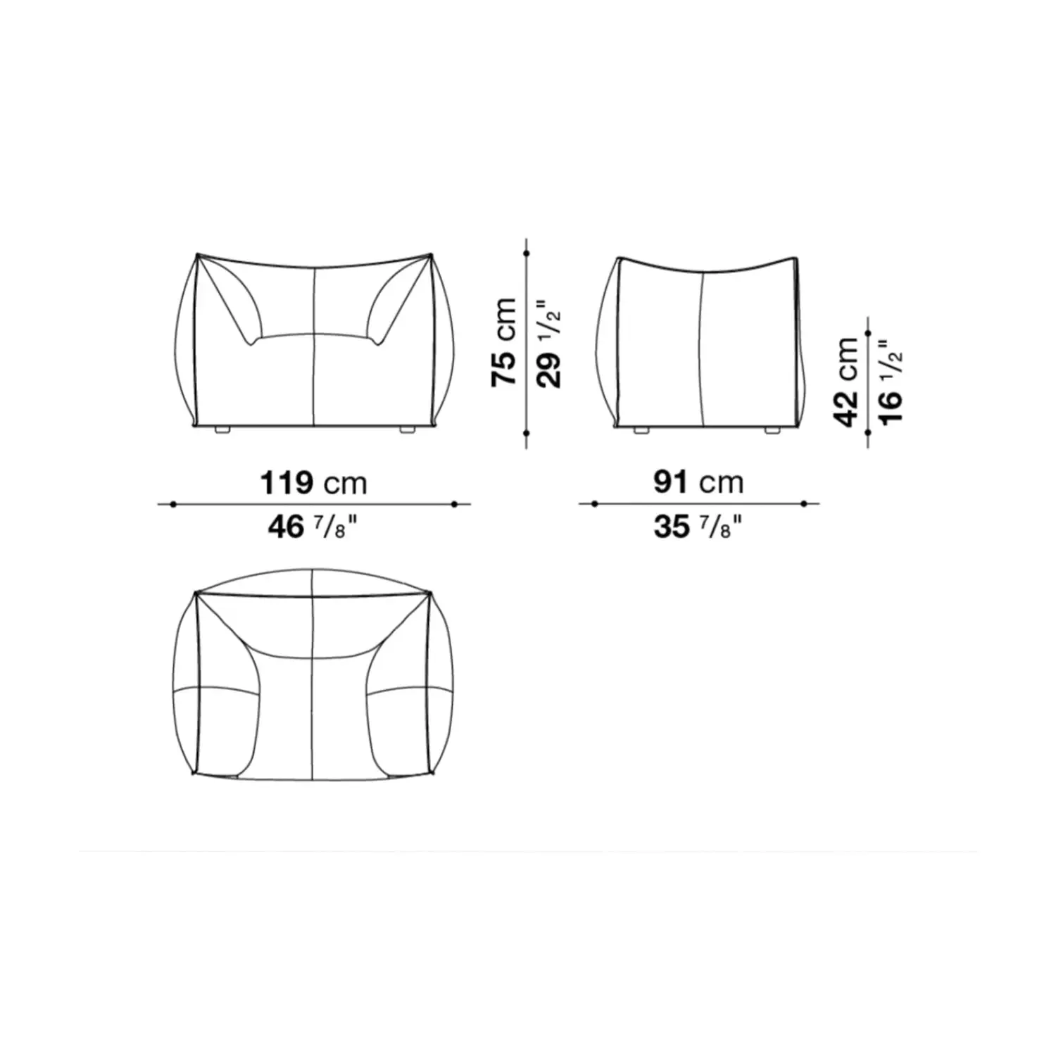 Le Bambole - Armchair
