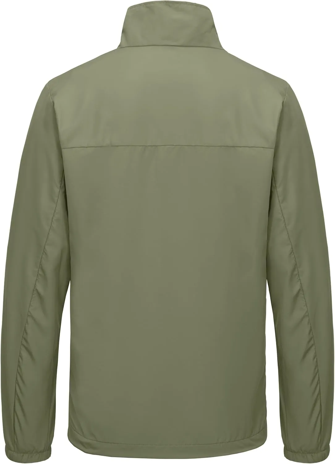 Little Donkey Andy Mens Lightweight Breathable Windbreaker Golf Jacket UPF50  Windproof Outdoor Running Coat