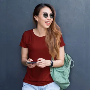 Maroon Top
