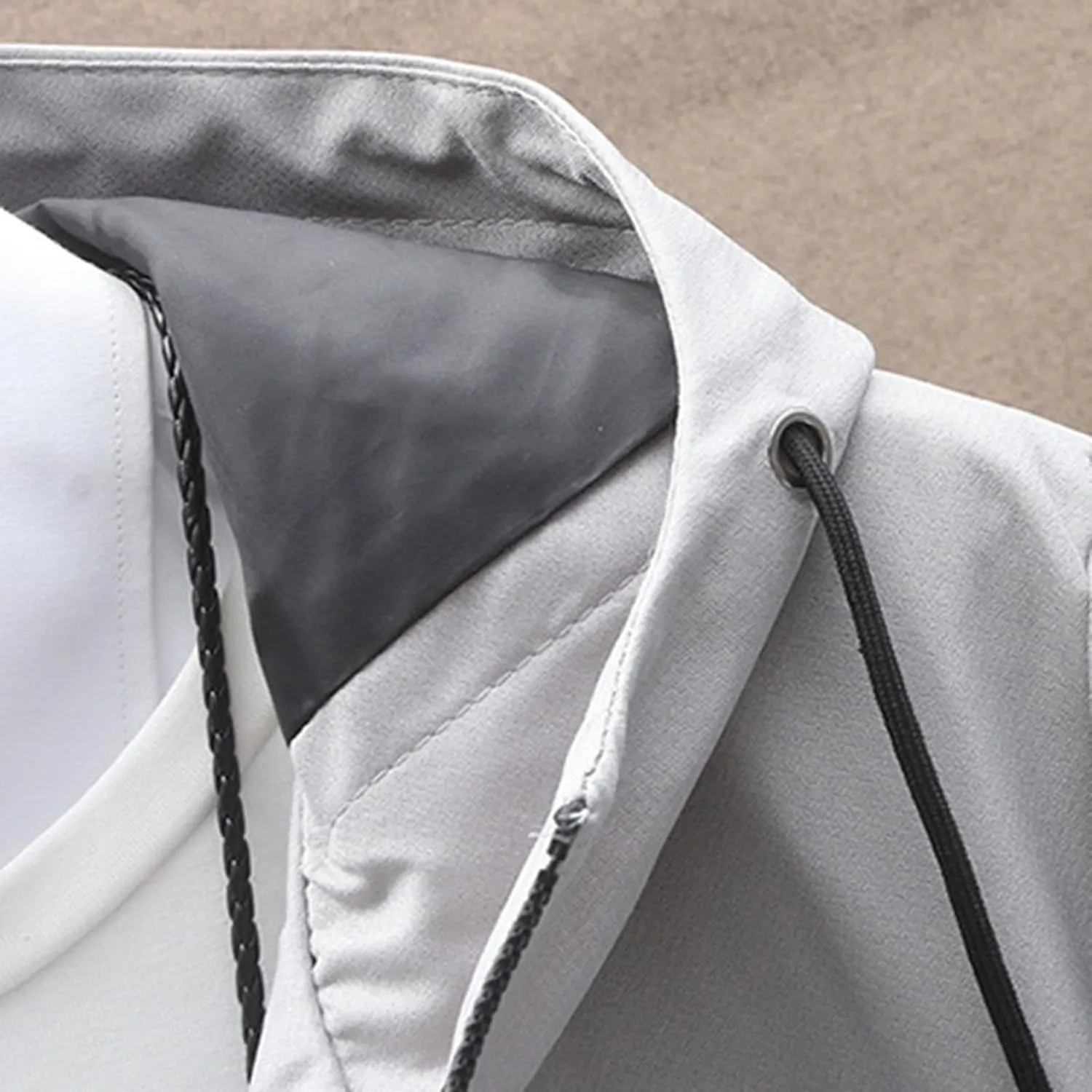 Mens 2024 Winter Hooded Trench Coats Stylish Long Zip Windbreaker Jacket Plus Size Windproof Outdoor Hiking Travel Overcoats