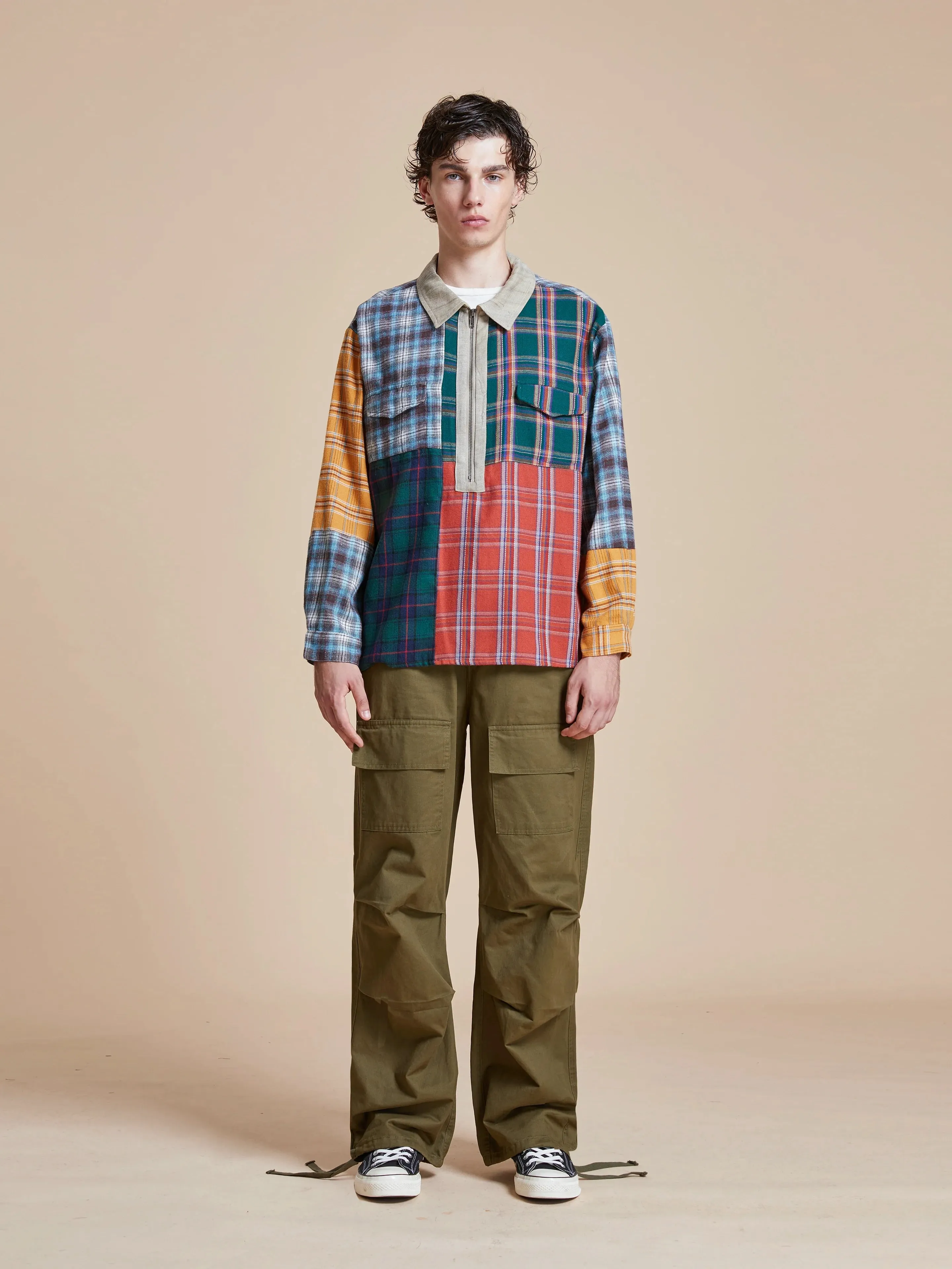 Multi Plaid Tartan Shirt