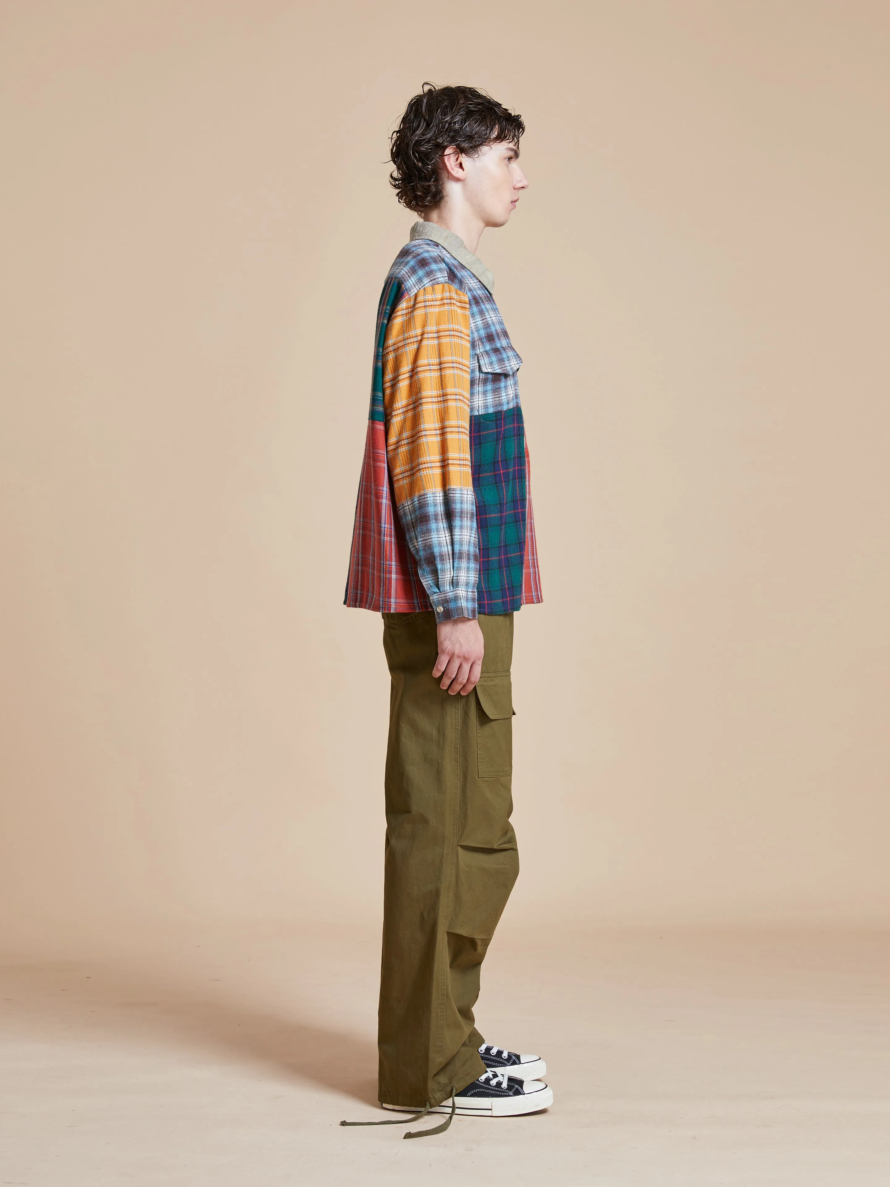 Multi Plaid Tartan Shirt