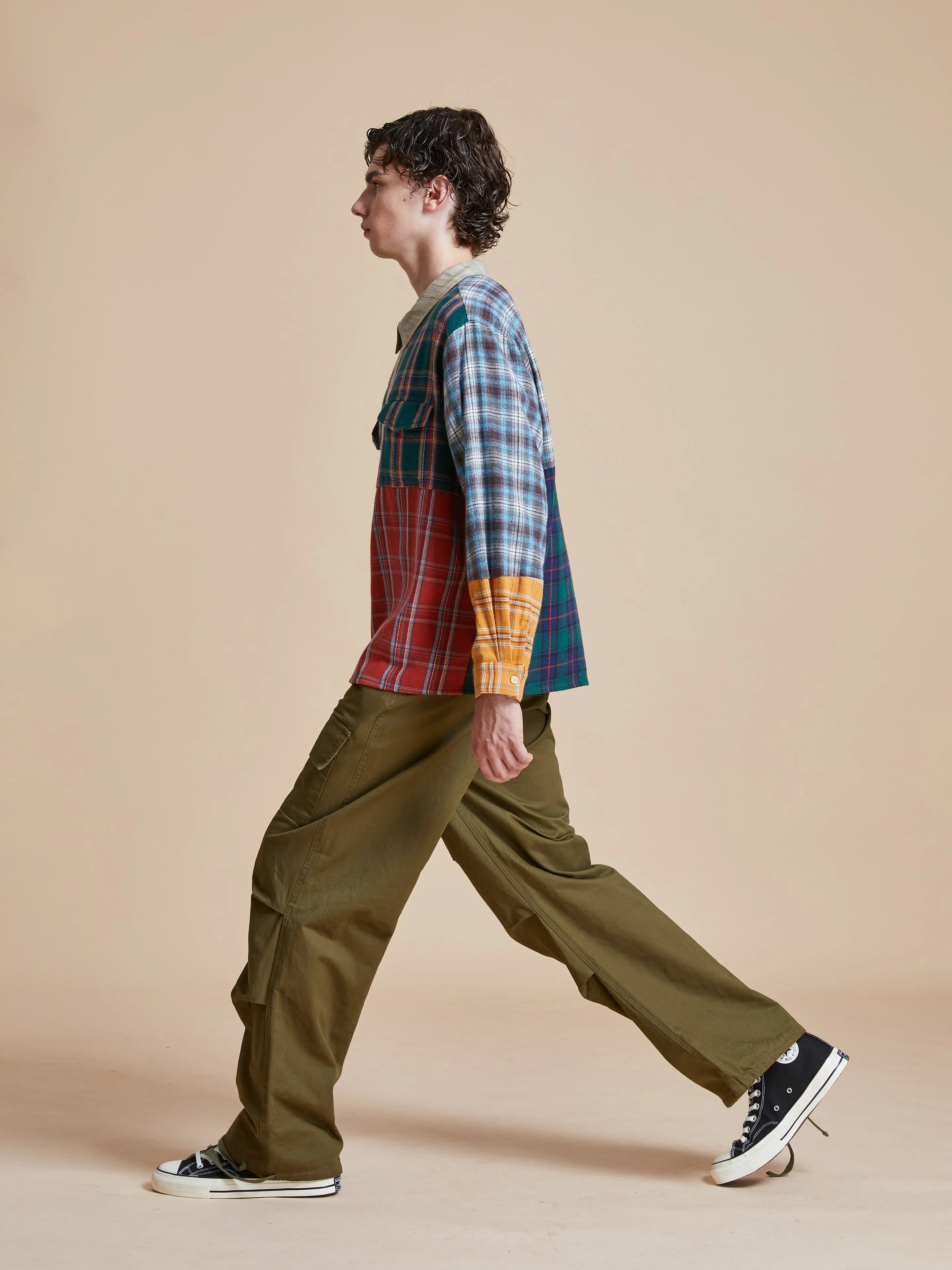 Multi Plaid Tartan Shirt