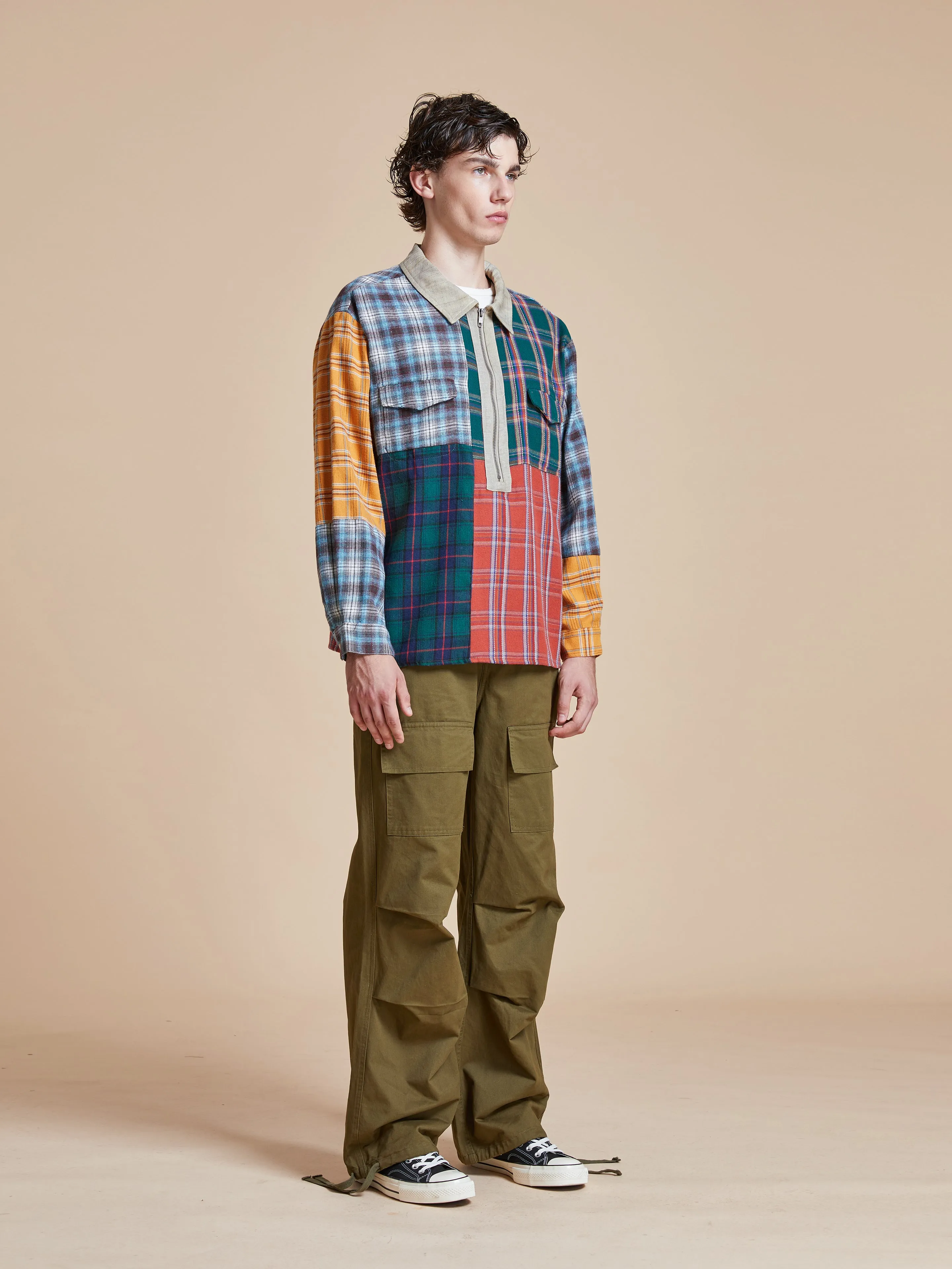 Multi Plaid Tartan Shirt