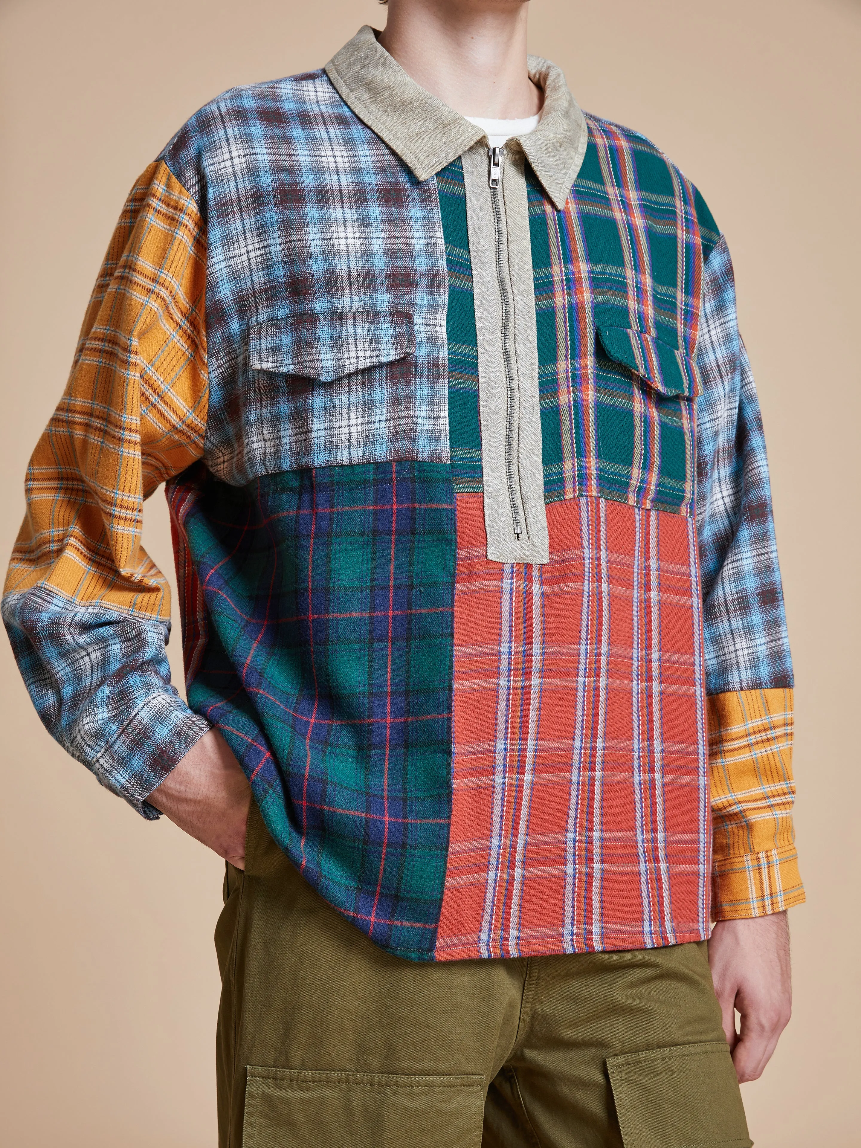 Multi Plaid Tartan Shirt