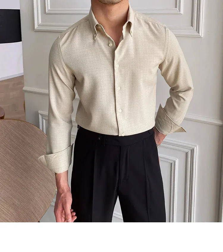 Office casual long-sleeve shirt