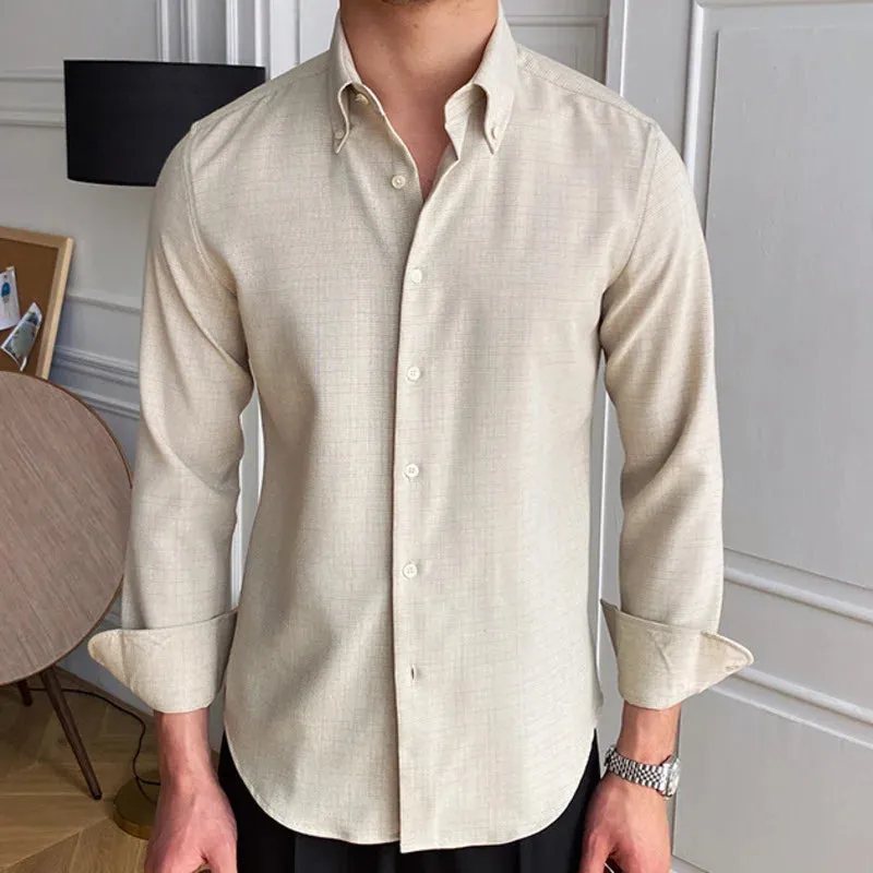 Office casual long-sleeve shirt