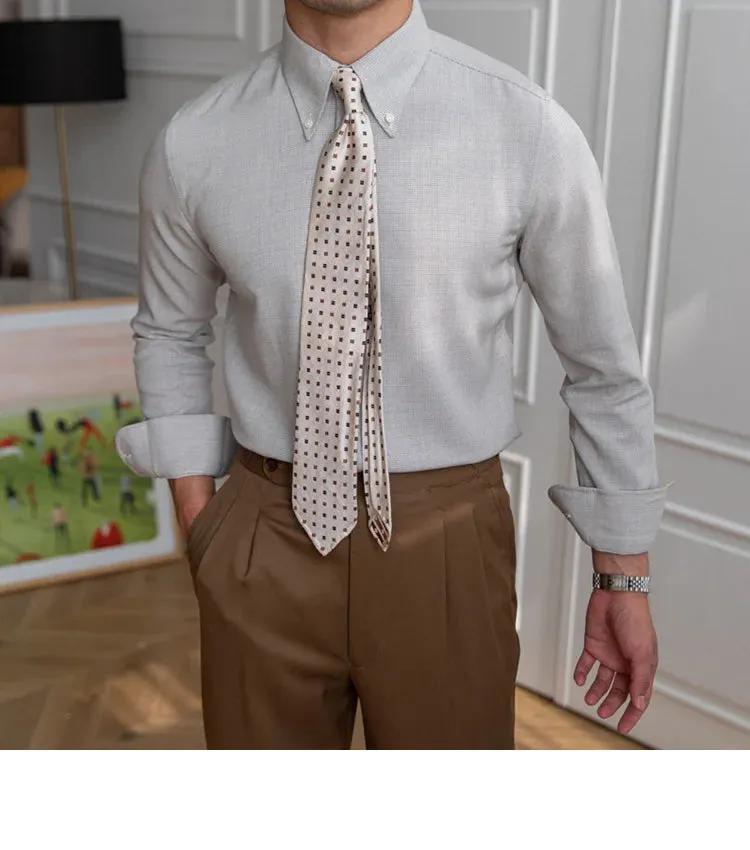 Office casual long-sleeve shirt