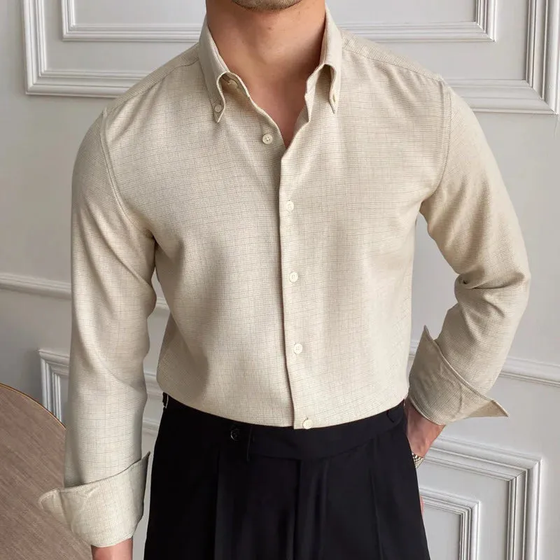 Office casual long-sleeve shirt
