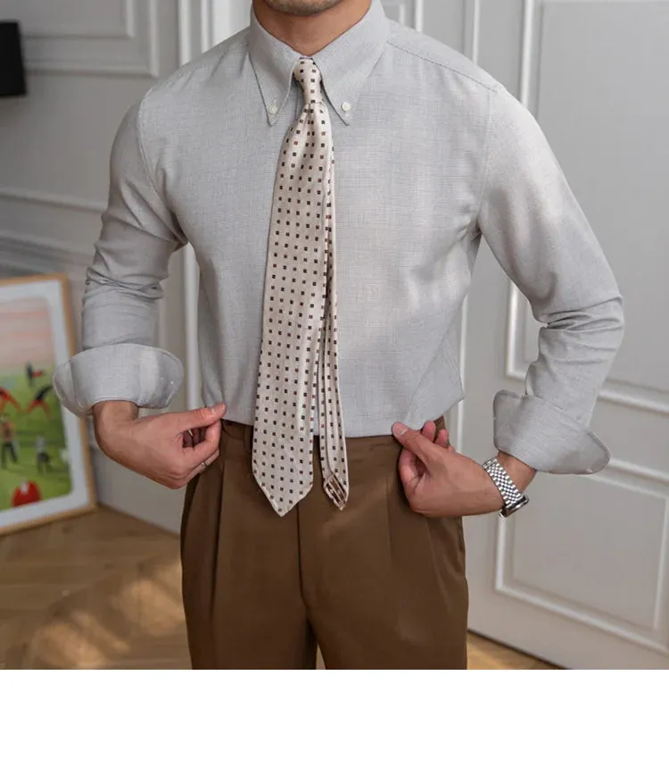 Office casual long-sleeve shirt