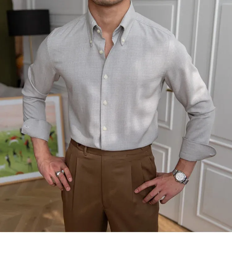 Office casual long-sleeve shirt