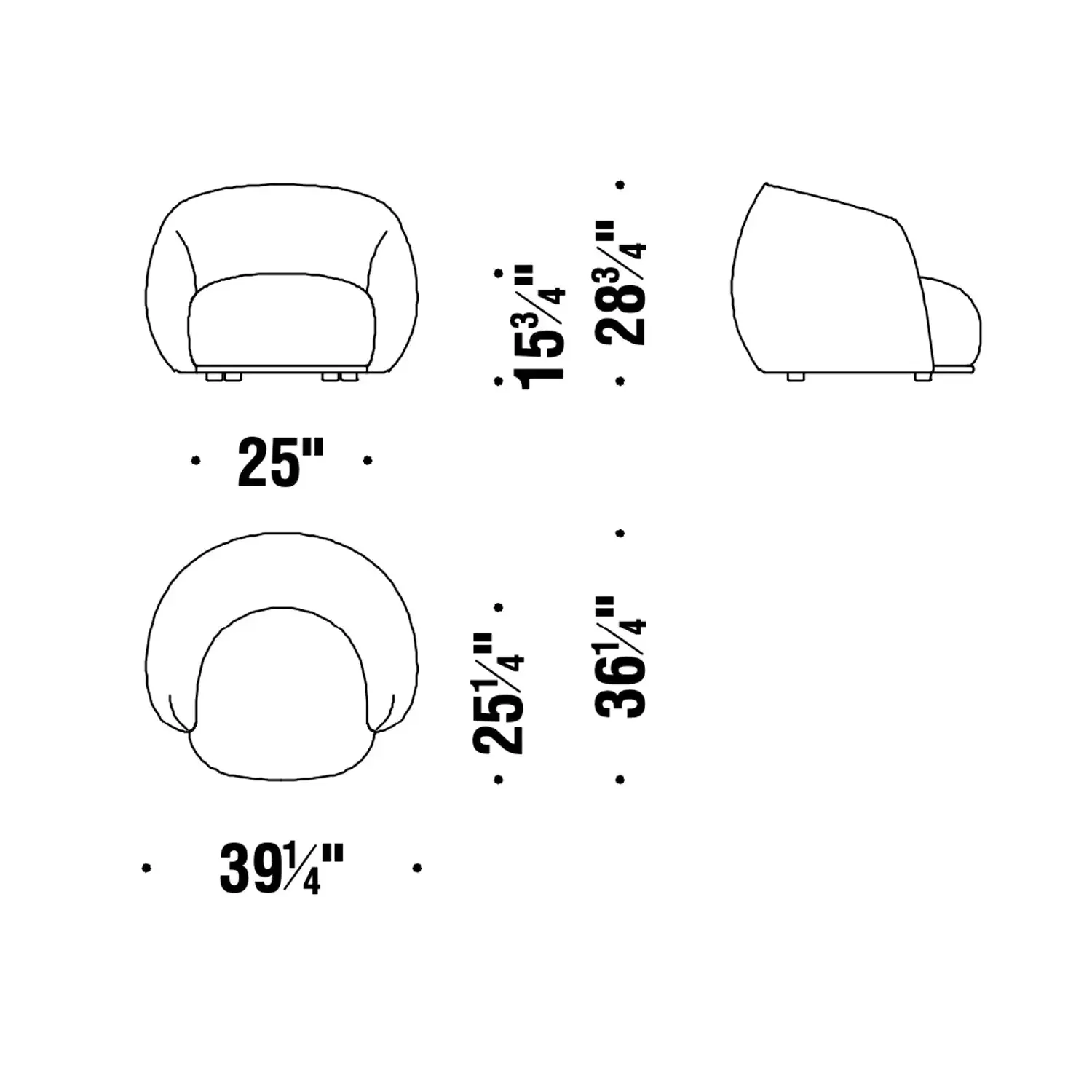 Pacific - Armchair