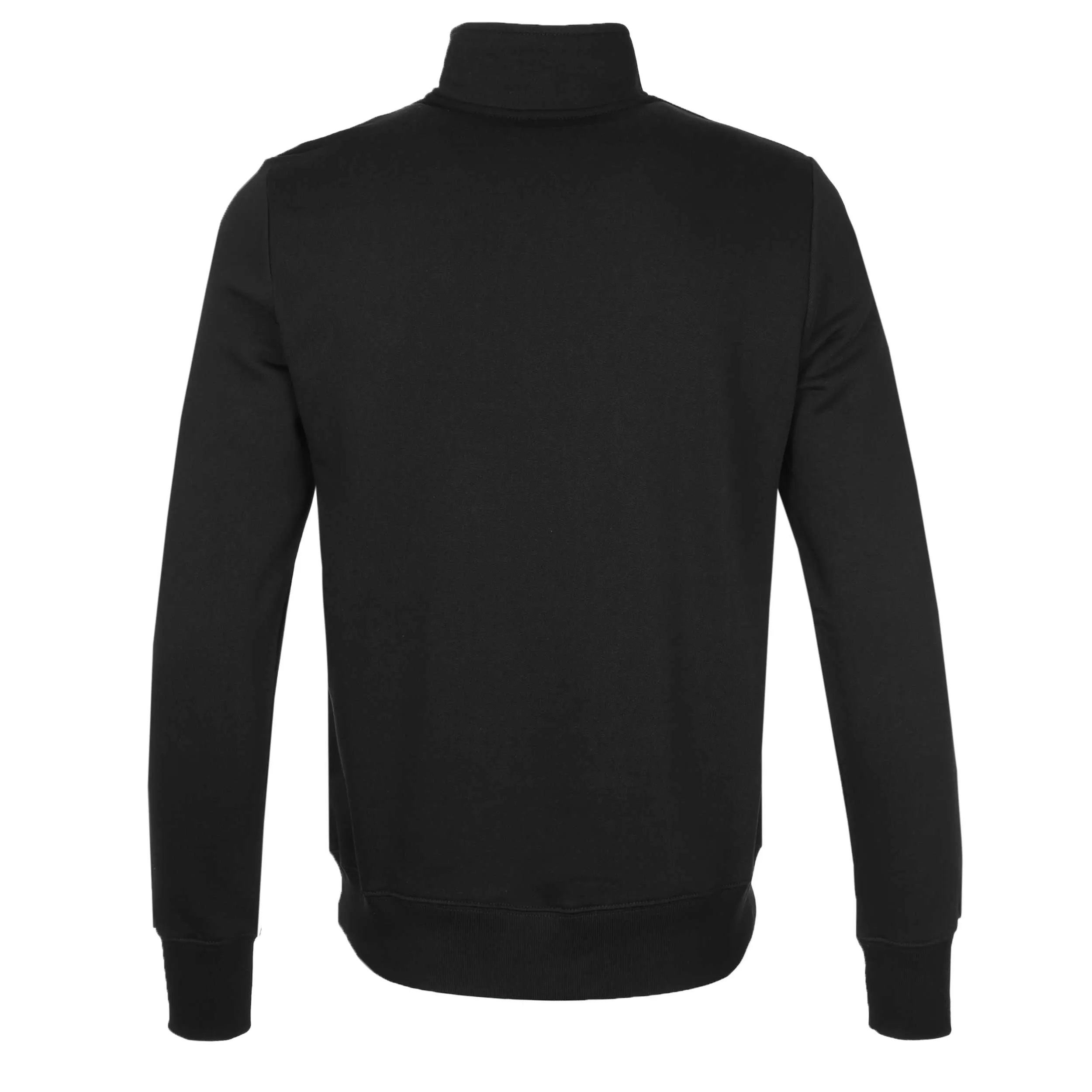 Paul Smith Reg Fit Half Zip Sweat Top in Black