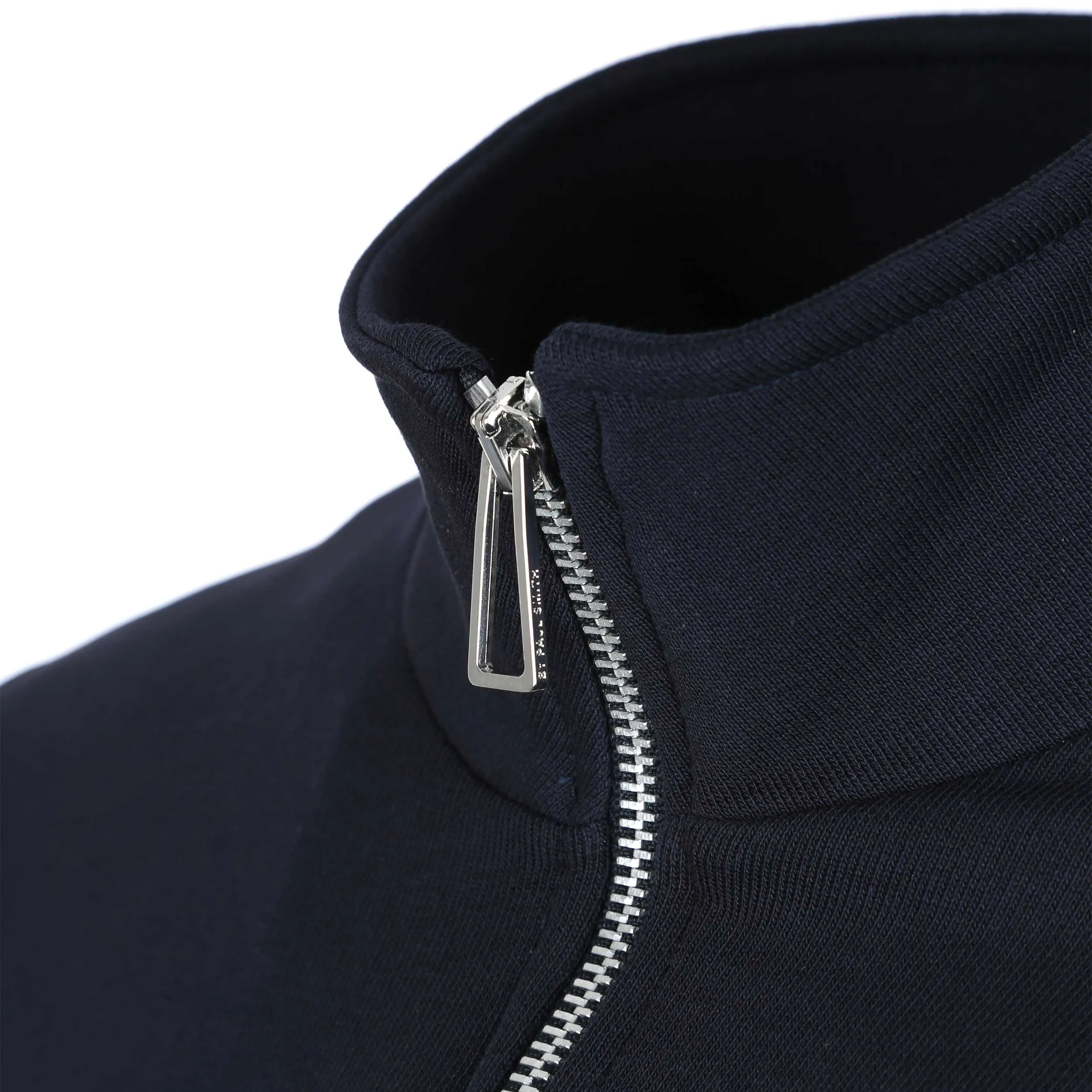 Paul Smith Reg Fit Half Zip Sweat Top in Navy