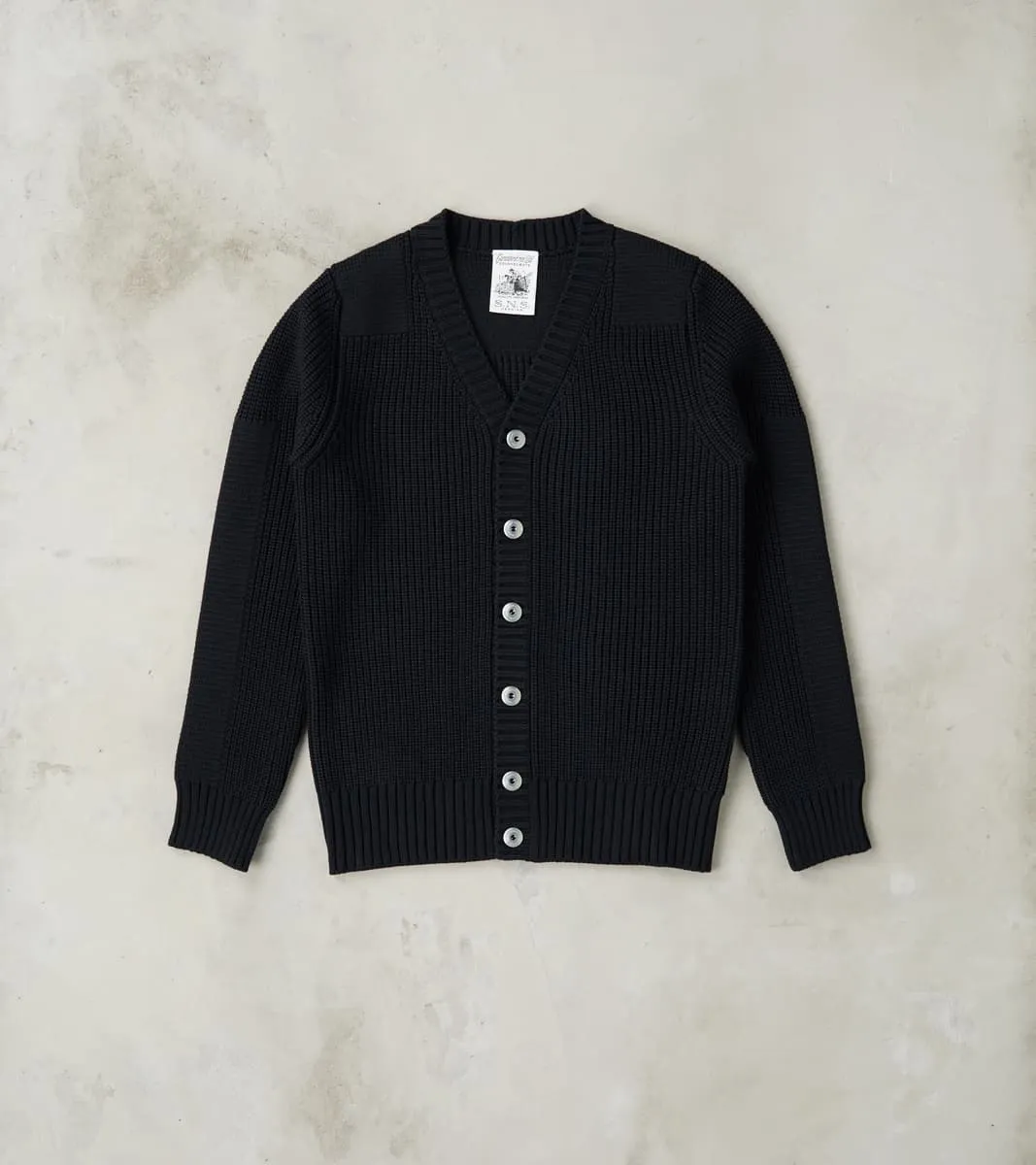 Rank-III Cardigan - Navy Blue