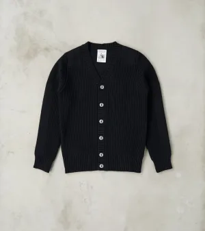 Rank-III Cardigan - Navy Blue