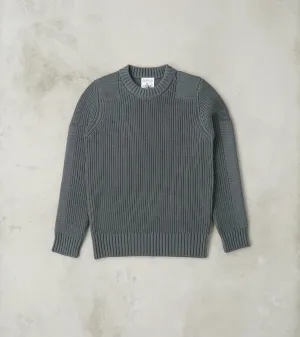 Rank-III Crewneck - Galvanic Grey