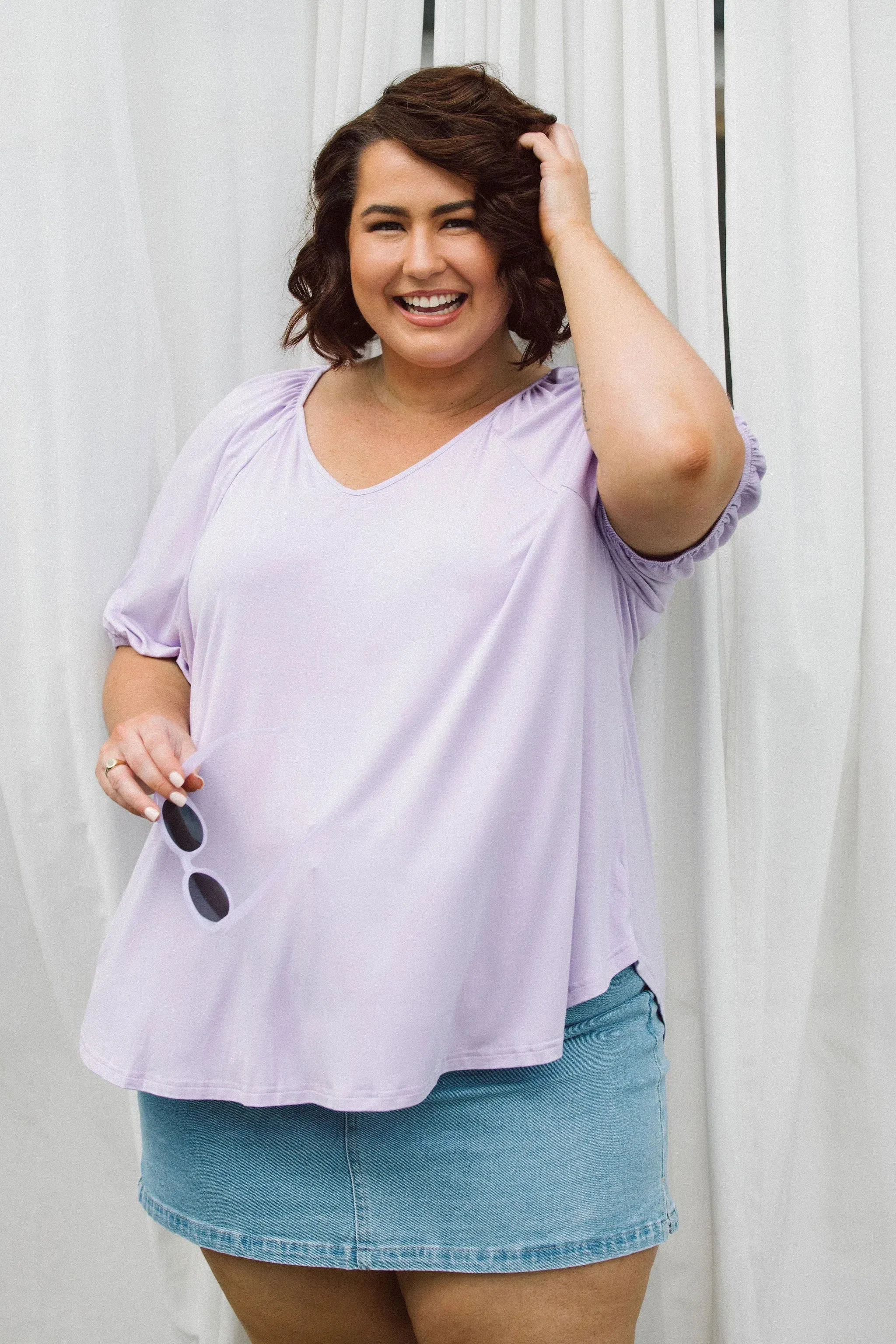 Remi Top - Lilac
