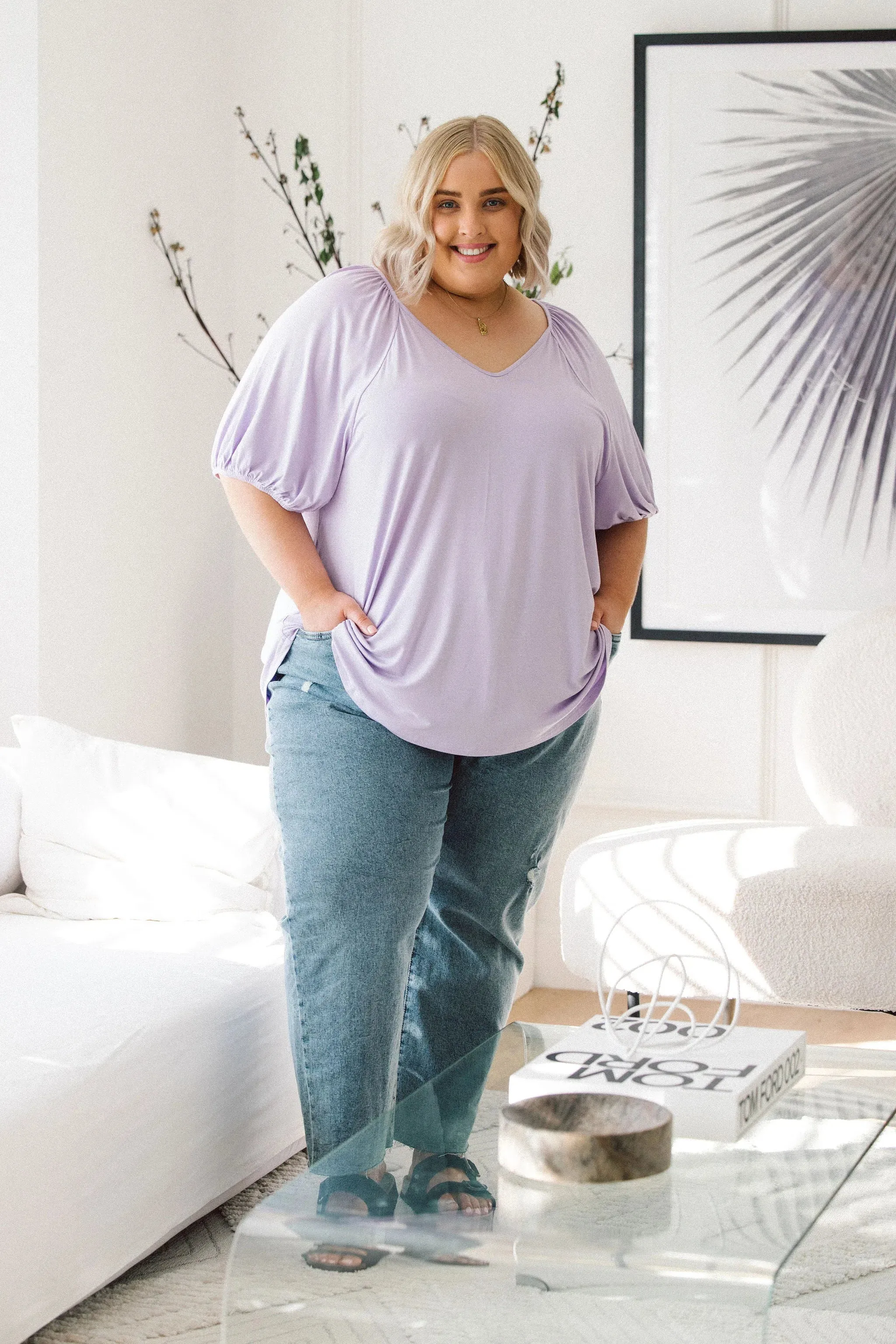 Remi Top - Lilac